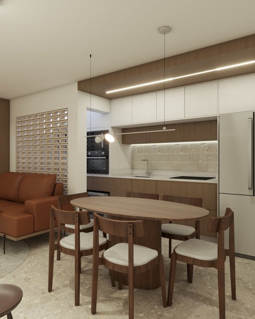 Apartamento em Santo André projetado pela casamar•••, imagem 2